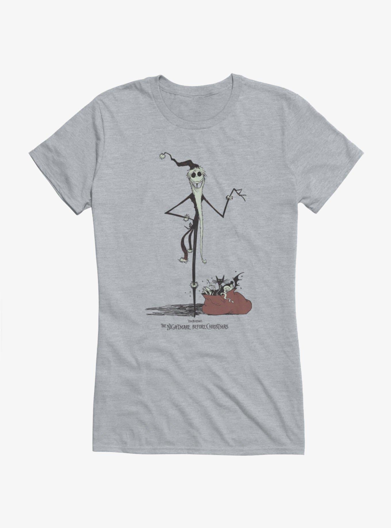 Disney The Nightmare Before Christmas Santa Girls T-Shirt Hot Topic Exclusive