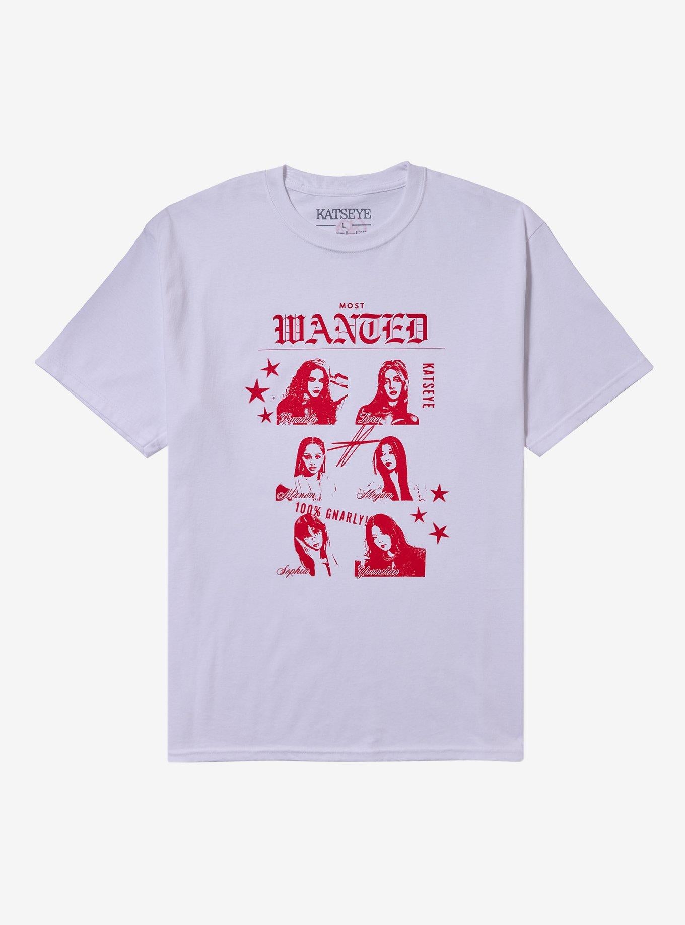 KATSEYE Most Wanted TShirt Hot Topic Exclusive Graphic Tee | Graphic Tee | Unisex Shirt | Top Trending Fashion