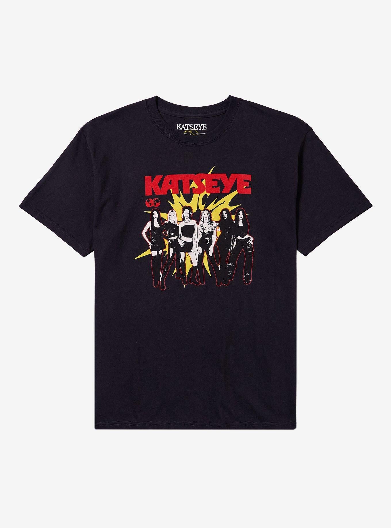 Katseye Group Tonal T Shirt Hot Topic Exclusive