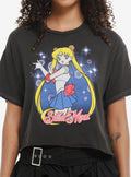 Pretty Guardian Sailor Moon Star Bubbles Girls Crop T-Shirt | Premium Unisex T-Shirt, Trending Graphic Tee
