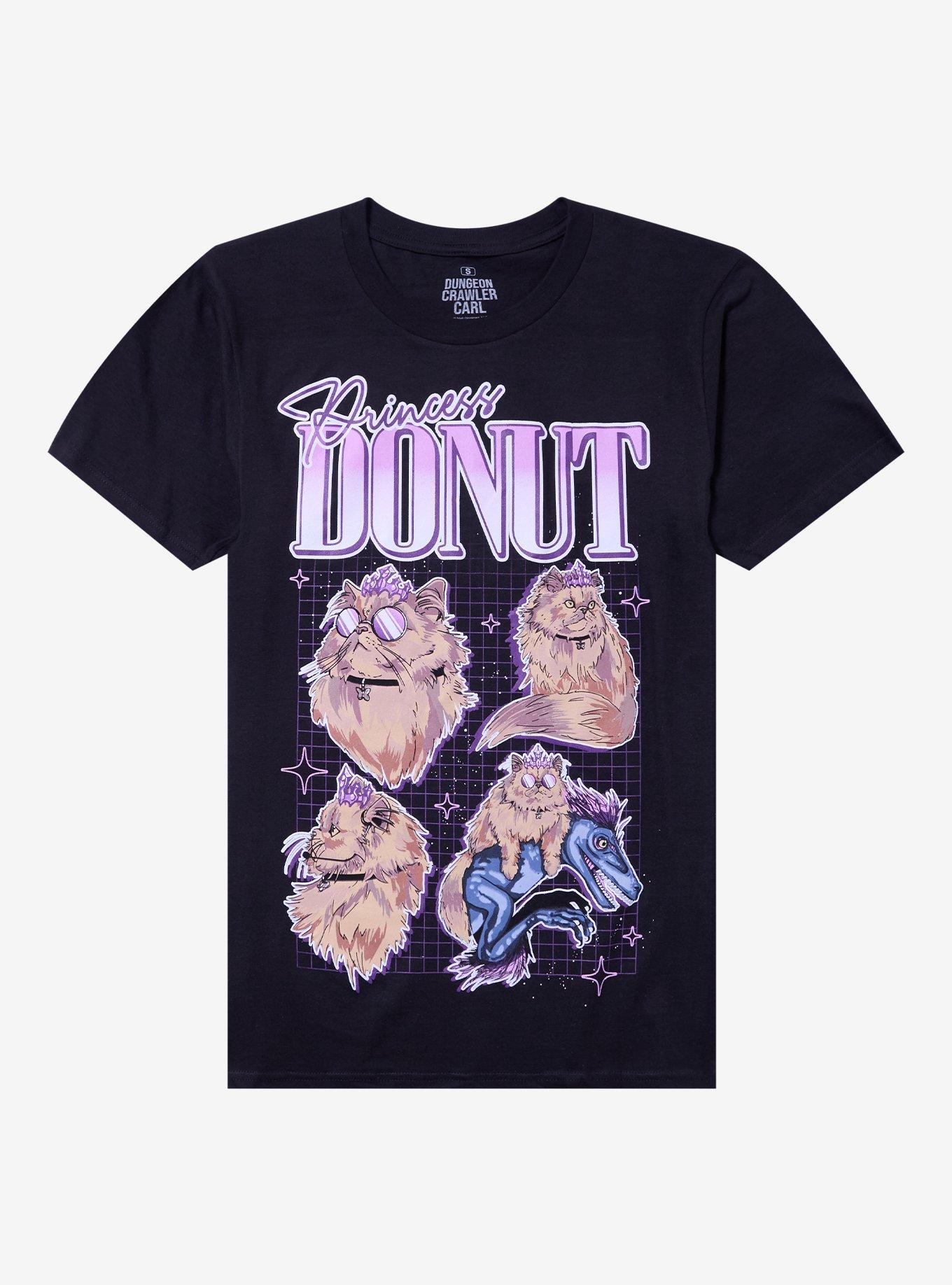 Dungeon Crawler Carl Princess Donut Collage T Shirt
