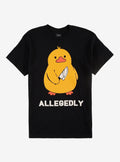 Allegedly Duck T Shirt By Tobe Fonseca