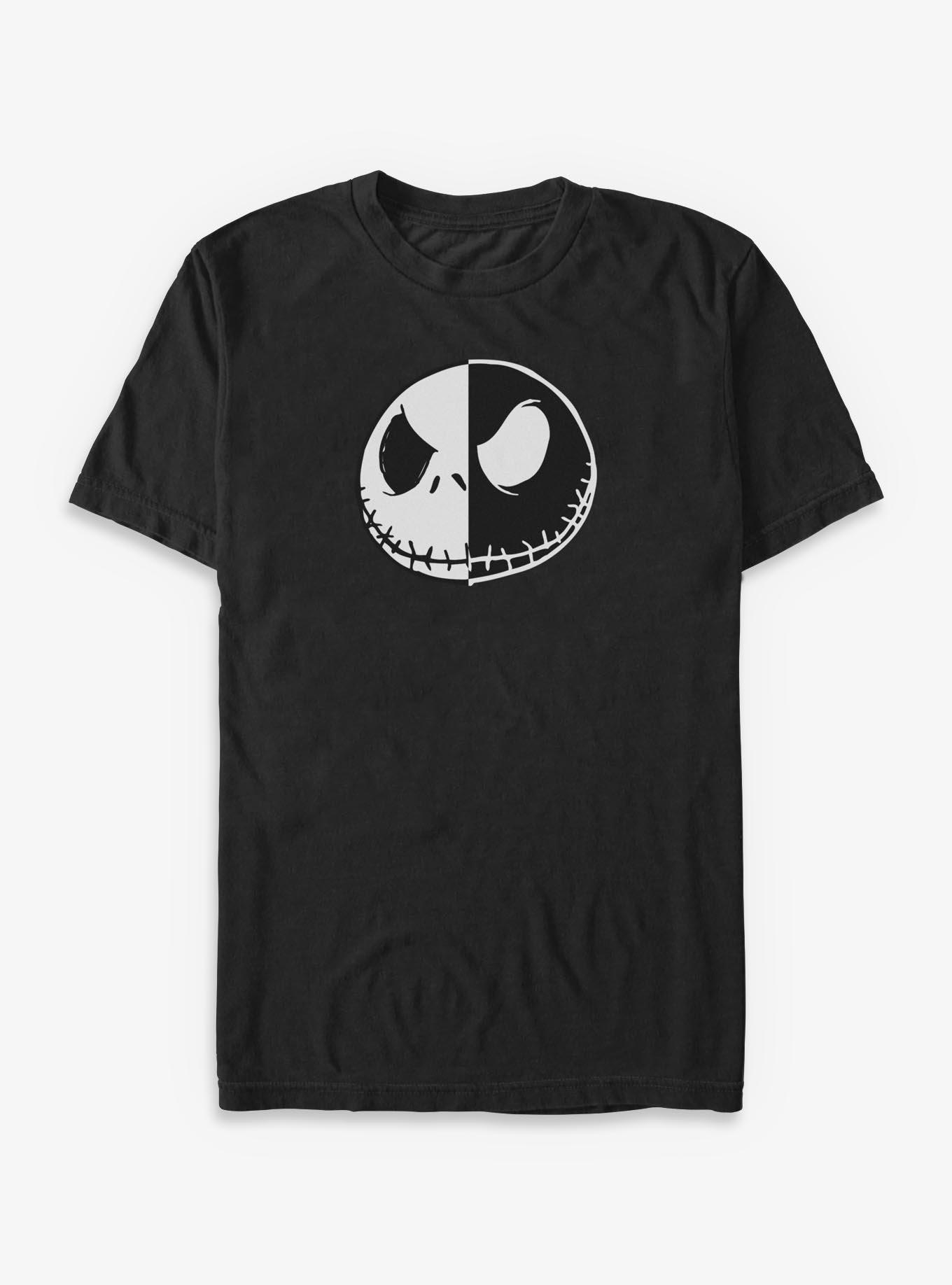 Disney The Nightmare Before Christmas Jack Inverse Big Tall T-Shirt T-Shirt | Viral Style | Top Pick For Fans