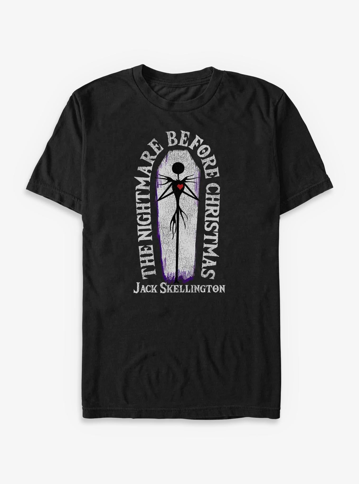 Disney The Nightmare Before Christmas Nightmare Coffin Big & Tall T-Shirt