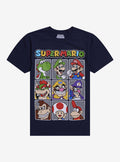 Super Mario Character Grid T Shirt