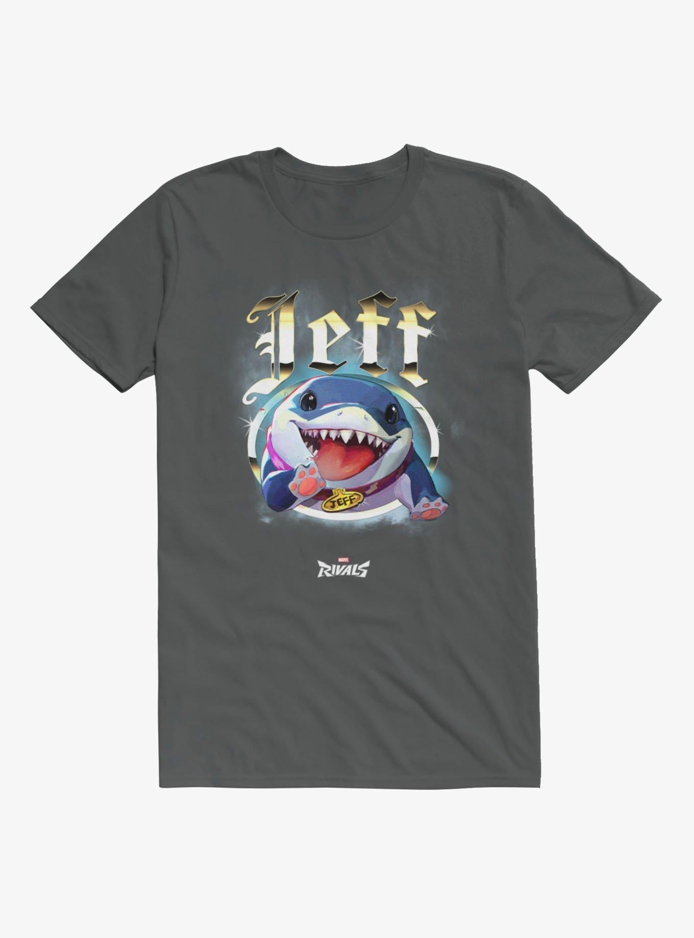 Marvel Rivals Jeff The Shark Vintage Rap T-Shirt Hot Topic Exclusive