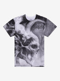 Sullen Art Collective Horned Demon Skull T Shirt