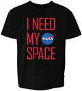 Pop Threads NASA I Need My Space Meatball Logo Funny Youth Kids Girl Boy
