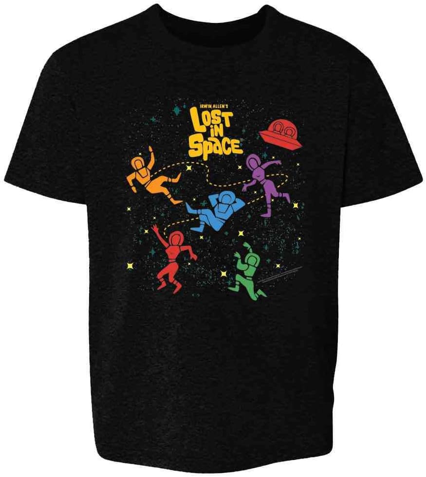 Pop Threads Lost in Space Floating Cast Retro SciFi TV Show Youth Kids Girl Boy