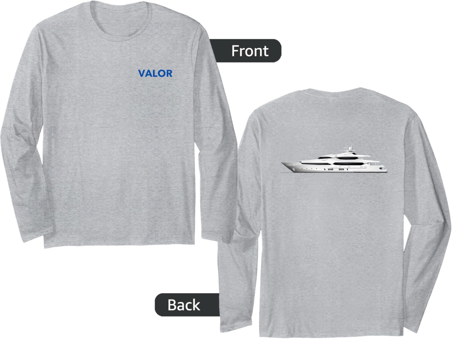 Valor Below Deck Uniform Updated Boat On Back