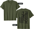 Freedom 2Nd Amendment Ar15 Usa Flag Pro Gun On Back