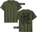 I Like Big Guns I Cannot Lie Camo Funny Gun On Back