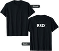 Range Safety Officer Rso Gun Job Employee Back Print