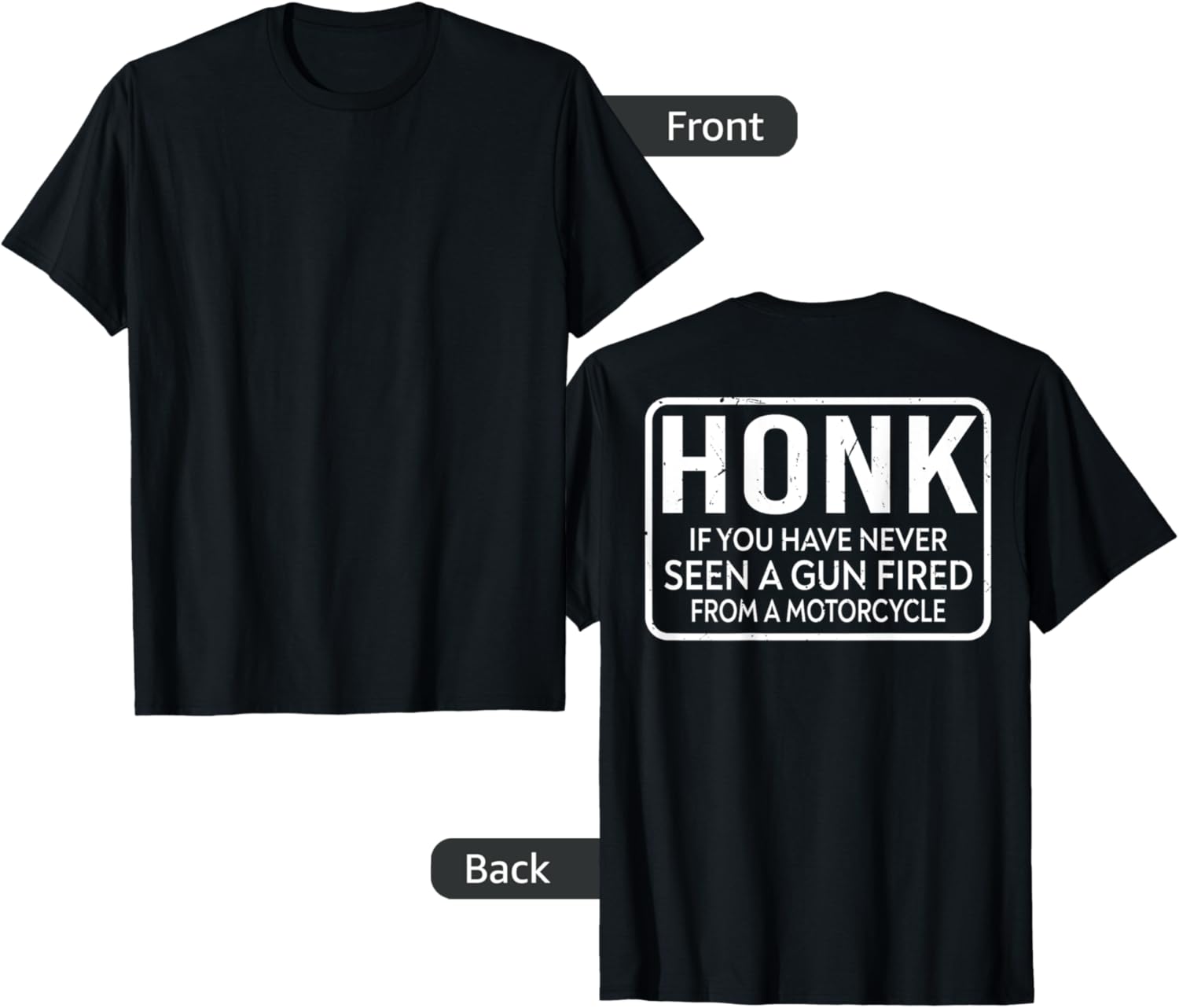 Honk If You Have Never Seen A Gun Fired From A Motorcycle