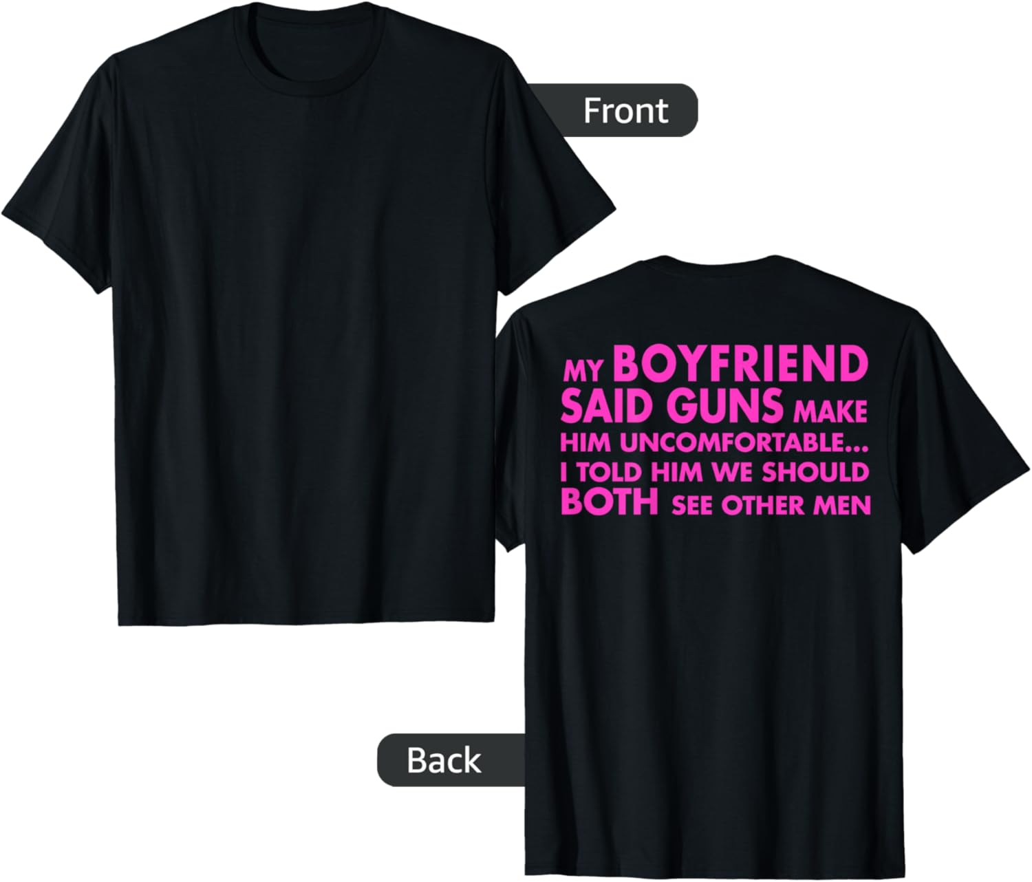 My Boyfriend Said Guns Make Him Uncomfortable
