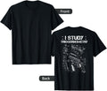 I Study Triggernometry On Back Gun Funny Gift