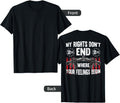 2Nd Amendment Feelings America Usa Patriotic Funny On Back