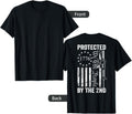 Protected By 2Nd Amendment We People Pro Gun Back