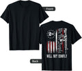 We People Will Not Comply Ar15 Pro Gun Rights 2A On Back