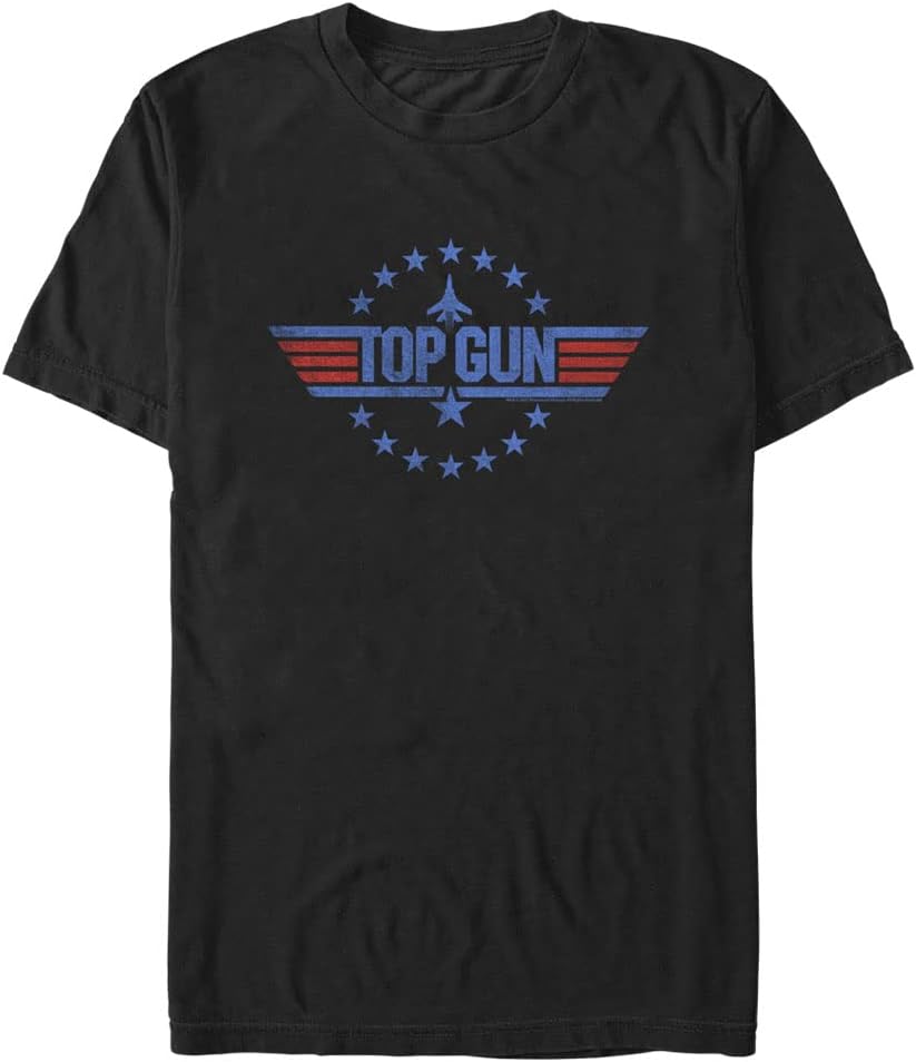 Fifth Sun Mens Big Tall Top Gun Round Logo
