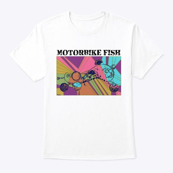 Motorbike fish Piccadali | Premium Unisex T-Shirt, Trending Graphic Tee