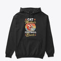 Cat Mother Football Lover | Premium Unisex T-Shirt, Trending Graphic Tee