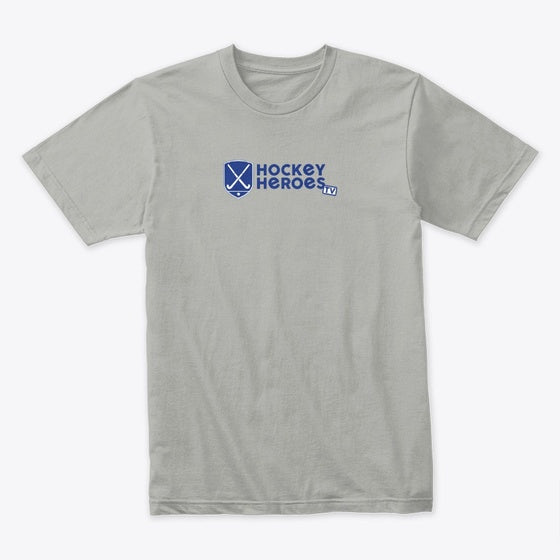 HockeyHeroesTV Logo front | Premium Unisex T-Shirt, Trending Graphic Tee