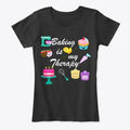 Baking Is My Therapy - White Letters