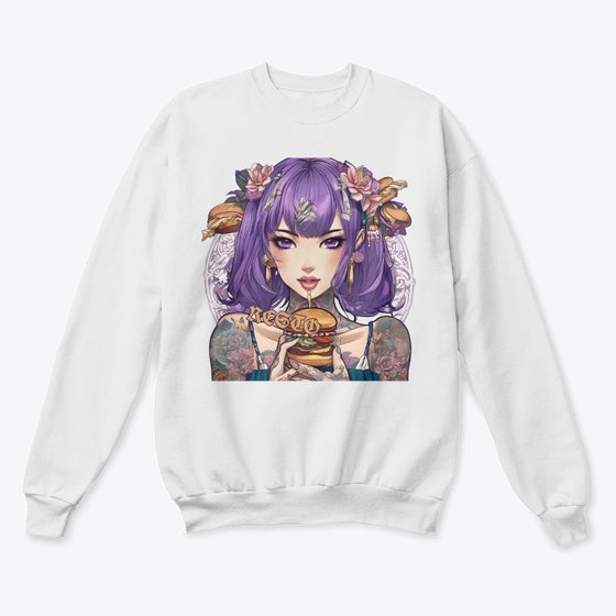 RESTO burger girl | Anime Graphic T-Shirt for Men Women
