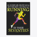 Equal Runner Seventies Women - Sticker | Premium Unisex T-Shirt, Trending Graphic Tee
