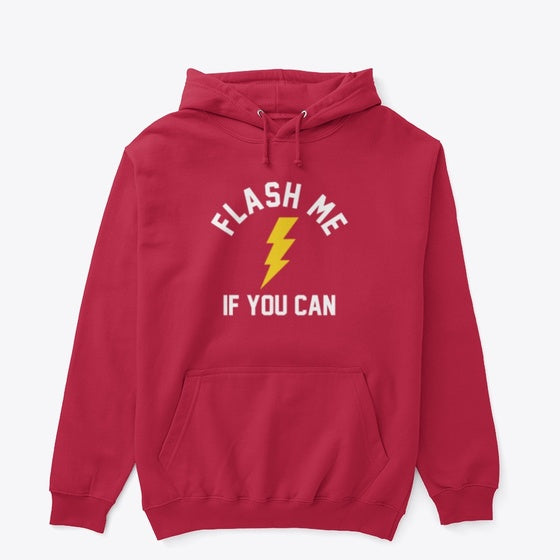 Flash me if you can | Premium Unisex T-Shirt, Trending Graphic Tee