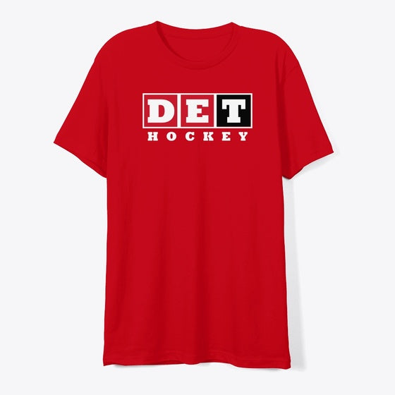 Detroit Hockey Retro | Premium Unisex T-Shirt, Trending Graphic Tee
