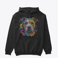 Flowers And Pit Bulls | Premium Unisex T-Shirt, Trending Graphic Tee