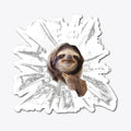 ln 1 sloth glass die cut