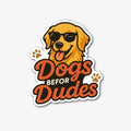 Dogs Before Dudes Funny Dog Tshirt | Premium Unisex T-Shirt, Trending Graphic Tee