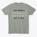 Crazy Alpacas | Premium Unisex T-Shirt, Trending Graphic Tee