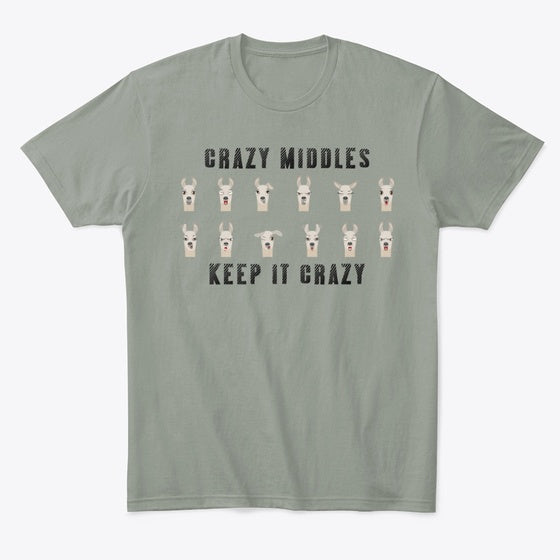 Crazy Alpacas | Premium Unisex T-Shirt, Trending Graphic Tee