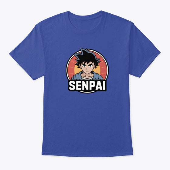Senpai Smile | Anime Graphic T-Shirt for Men Women