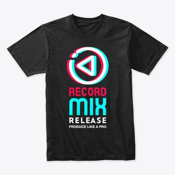 Record Mix Release Tee | Anime Graphic T-Shirt for Men Women
