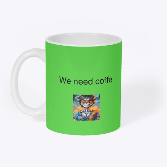 Skull mug | Anime Graphic T-Shirt for Men Women