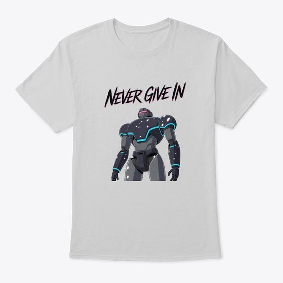 Never Give In | Anime Graphic T-Shirt for Men Women