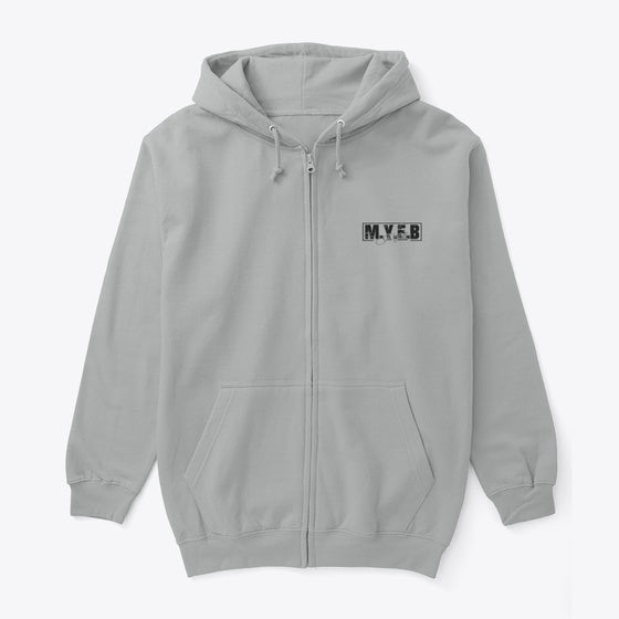M Y F B Blk Lettering