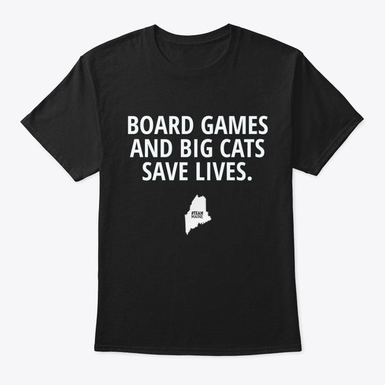 Team Maine - Big Cats White | Premium Unisex T-Shirt, Trending Graphic Tee