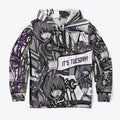 All Over Comic Hoodie | Premium Unisex T-Shirt, Trending Graphic Tee