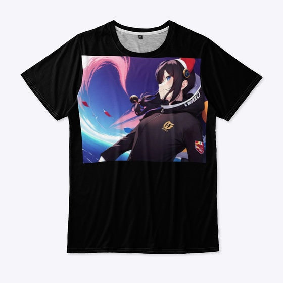 space girl | Anime Graphic T-Shirt for Men Women