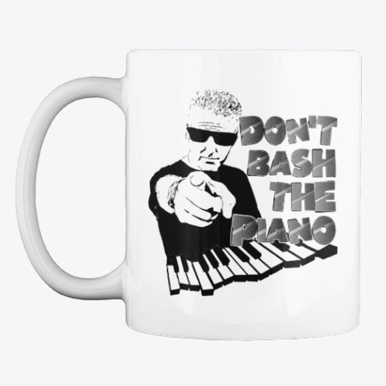 Don't Bash The Piano Mug | Premium Unisex T-Shirt, Trending Graphic Tee