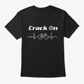 Crack-On Bike Design from BikeitUK | Premium Unisex T-Shirt, Trending Graphic Tee