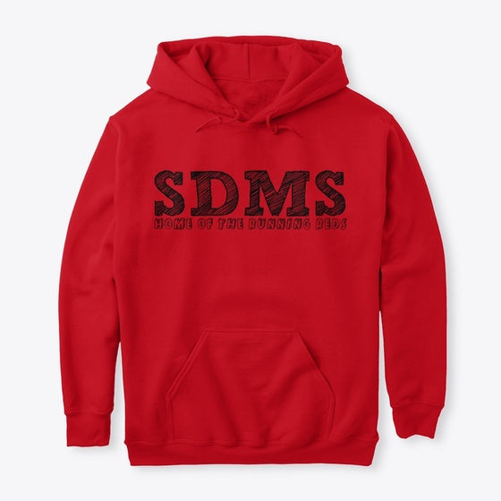 SDMS - Home of the Running Reds | Premium Unisex T-Shirt, Trending Graphic Tee