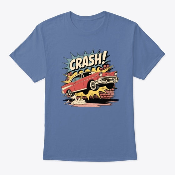Vintage Crash | Anime Graphic T-Shirt for Men Women