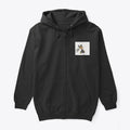 Distinguished Unisex Zip Up Hoodie | Premium Unisex T-Shirt, Trending Graphic Tee